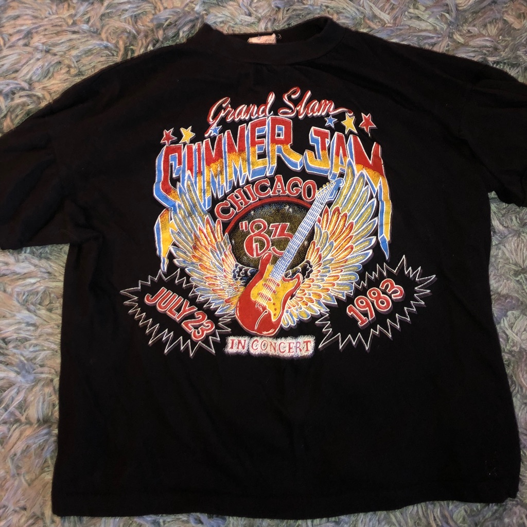 Chicago Summer Jam 83â Concert TShirt Chicago Summer Jam 83â Concert TShirt